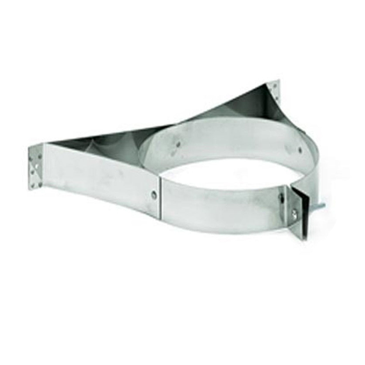 6" DuraPlus Stainless Steel Wall Strap - 6DP-WSSS