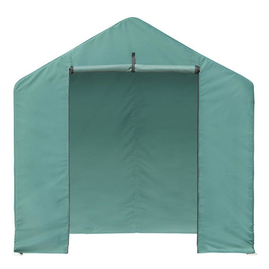 6' x 4' x 6' Green Garden Shed