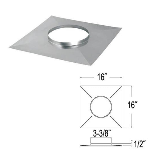 3" DuraFlexSS Top Plate - 3DFS-TP