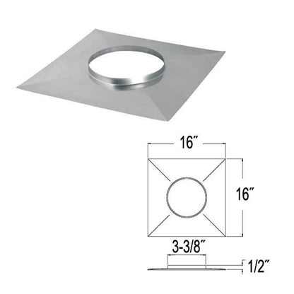 3" DuraFlexSS Top Plate - 3DFS-TP