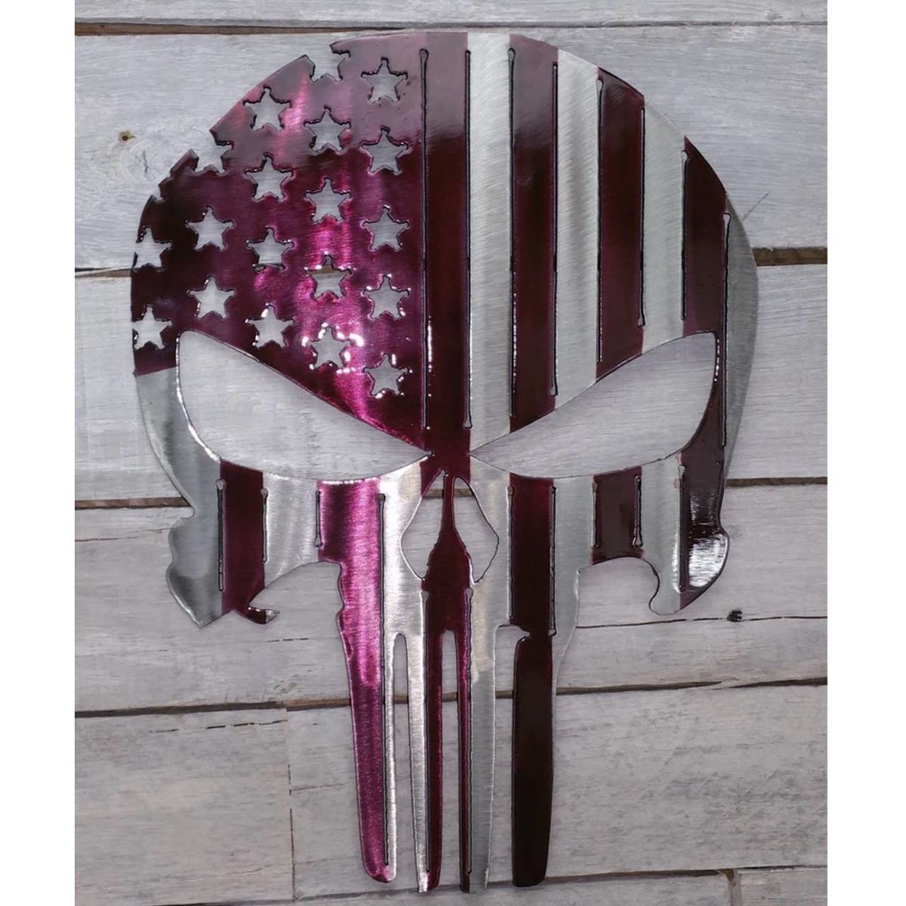 24" Decorative Metal Art - Punisher