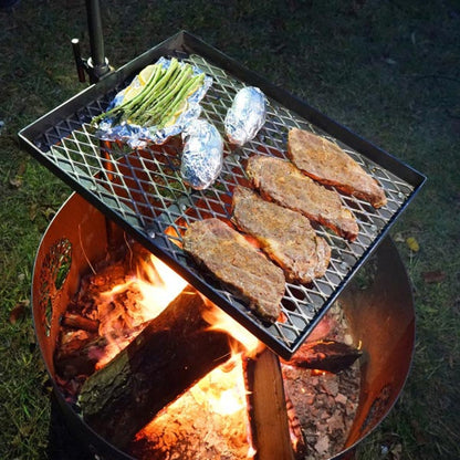 30" Wood Burning Firepit Rings - Multiple Design Options