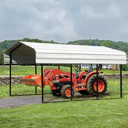 Arrow Carport 10x15x7 Ft. - Eggshell