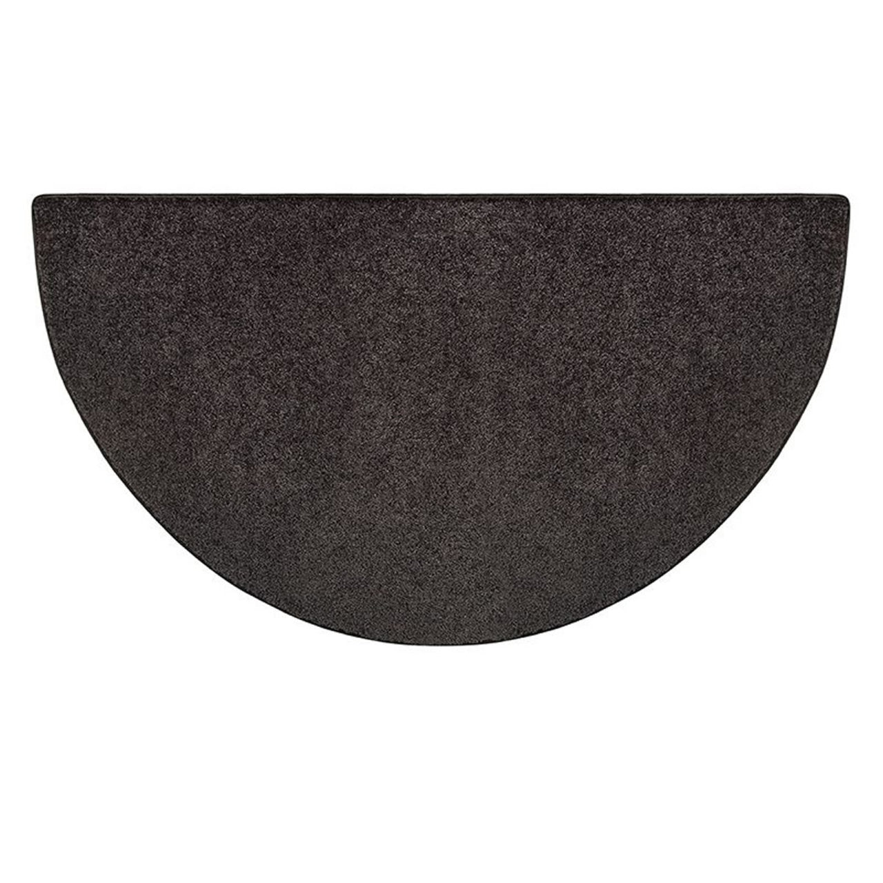 Goods of the Woods 4' Half Round Rugs, Flame 48x27