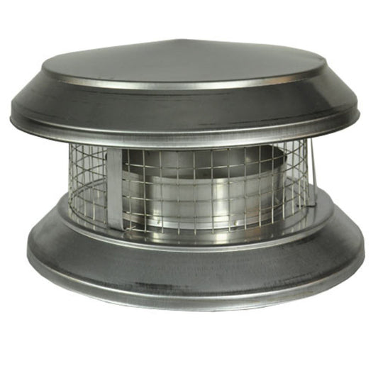 Shasta Vent 6 Inch Deluxe Round Chimney Cap