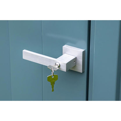 Spacemaker 4 x 3 Patio Shed - Juniper Berry