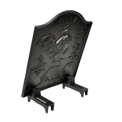 Aetna Cast Iron Fireback - 26" H x 22" W