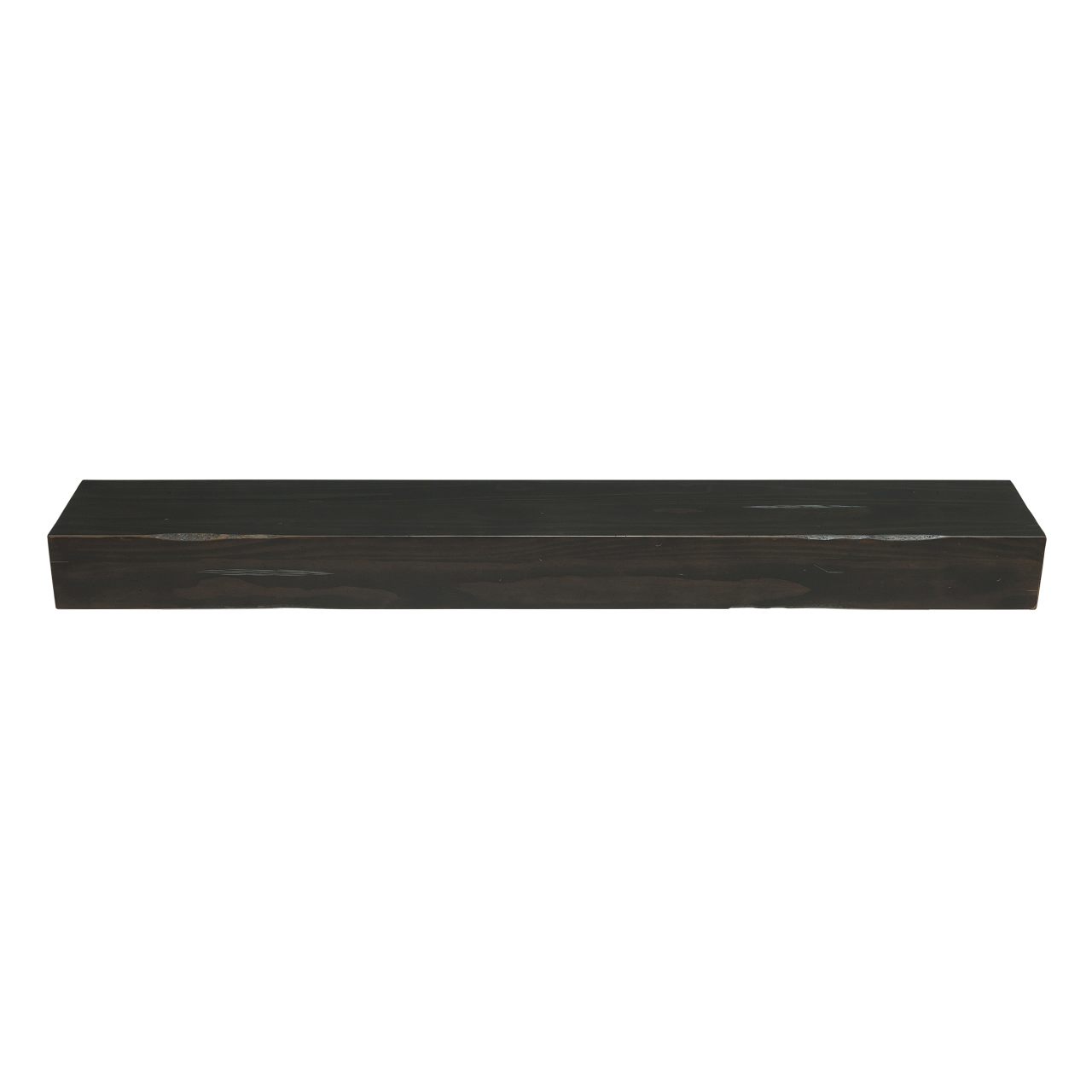 48" Shenandoah Fireplace Shelf by Pearl Mantels - Espresso Distressed Finish