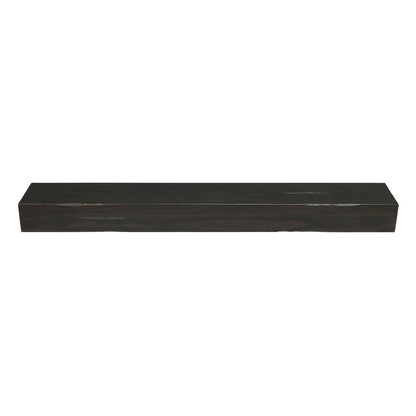 48" Shenandoah Fireplace Shelf by Pearl Mantels - Espresso Distressed Finish