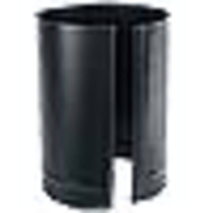 5" x 12" 24-Ga. Snap-Lock Black Stovepipe