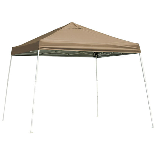 Pop-Up HD 10' x 10' Slant Leg Canopy -  Desert Bronze
