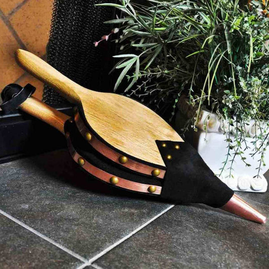 Johnny Beard Copper Natural Oak Bellows