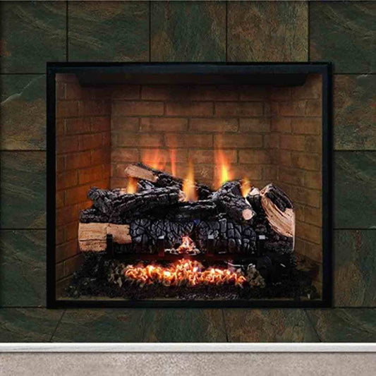 24" Cumberland Charred Gas Log Set w/Variable Flame - NG