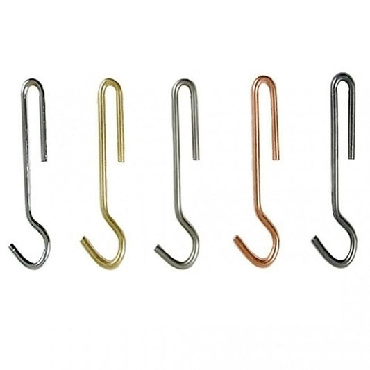 Straight Pot Hook-Hammered Steel