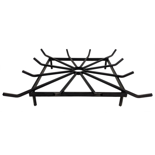 32" Heavy Duty Steel Square Outdoor Fire Pit Grate