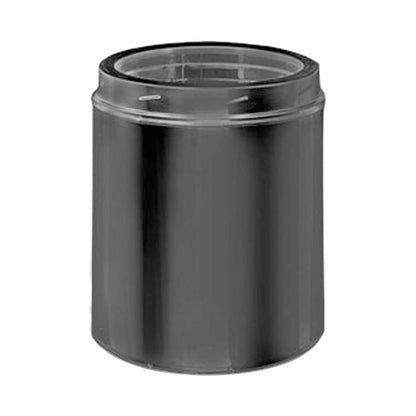 6" x 12" DuraTech Black Chimney Pipe - 6DT-12B