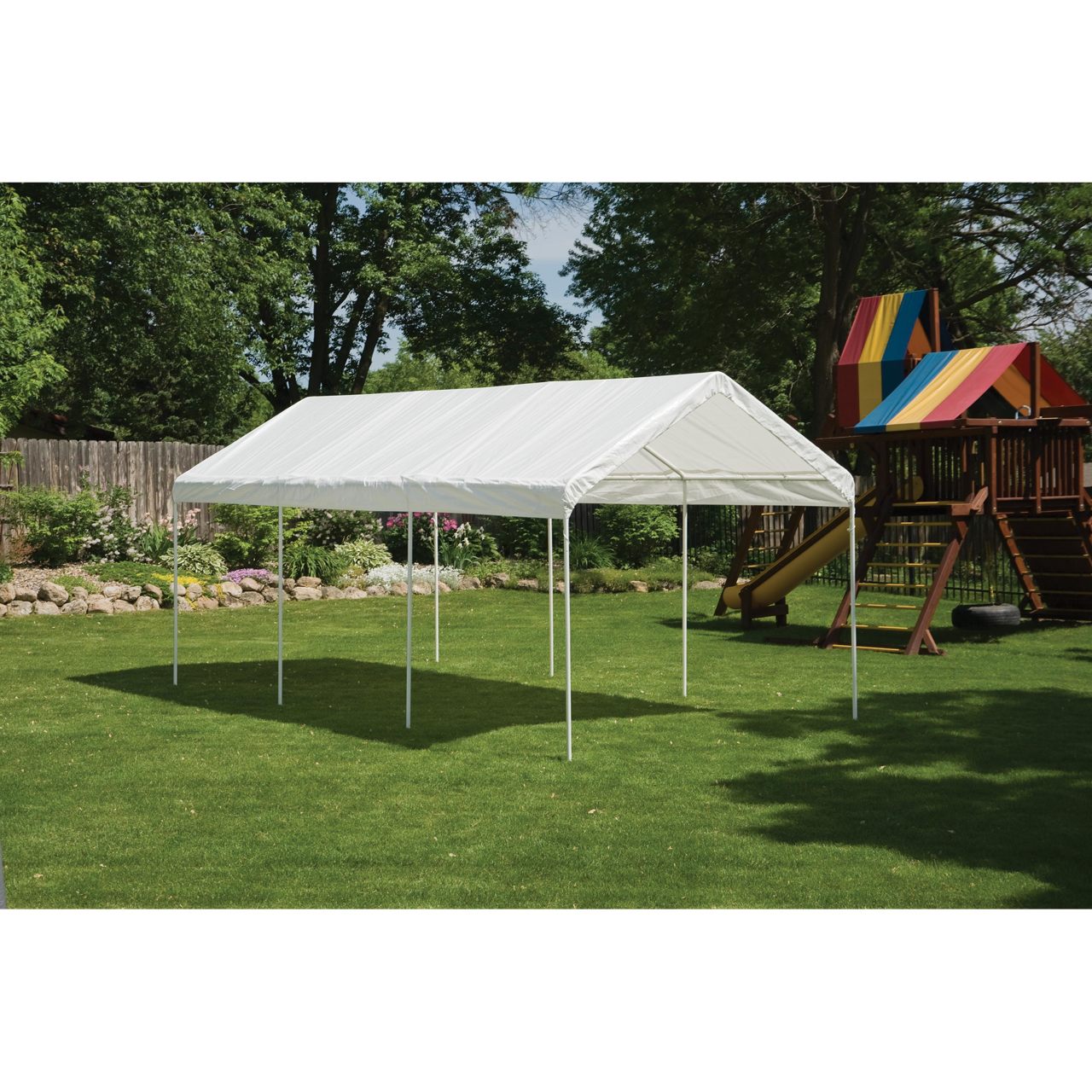 MaxAP 10' x 20' White 3-in-1 with Enclosure Kit