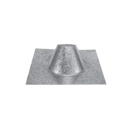 3" PelletVent Pro 0/12 - 6/12 Metal Roof Flashing - 3PVP-F6DS