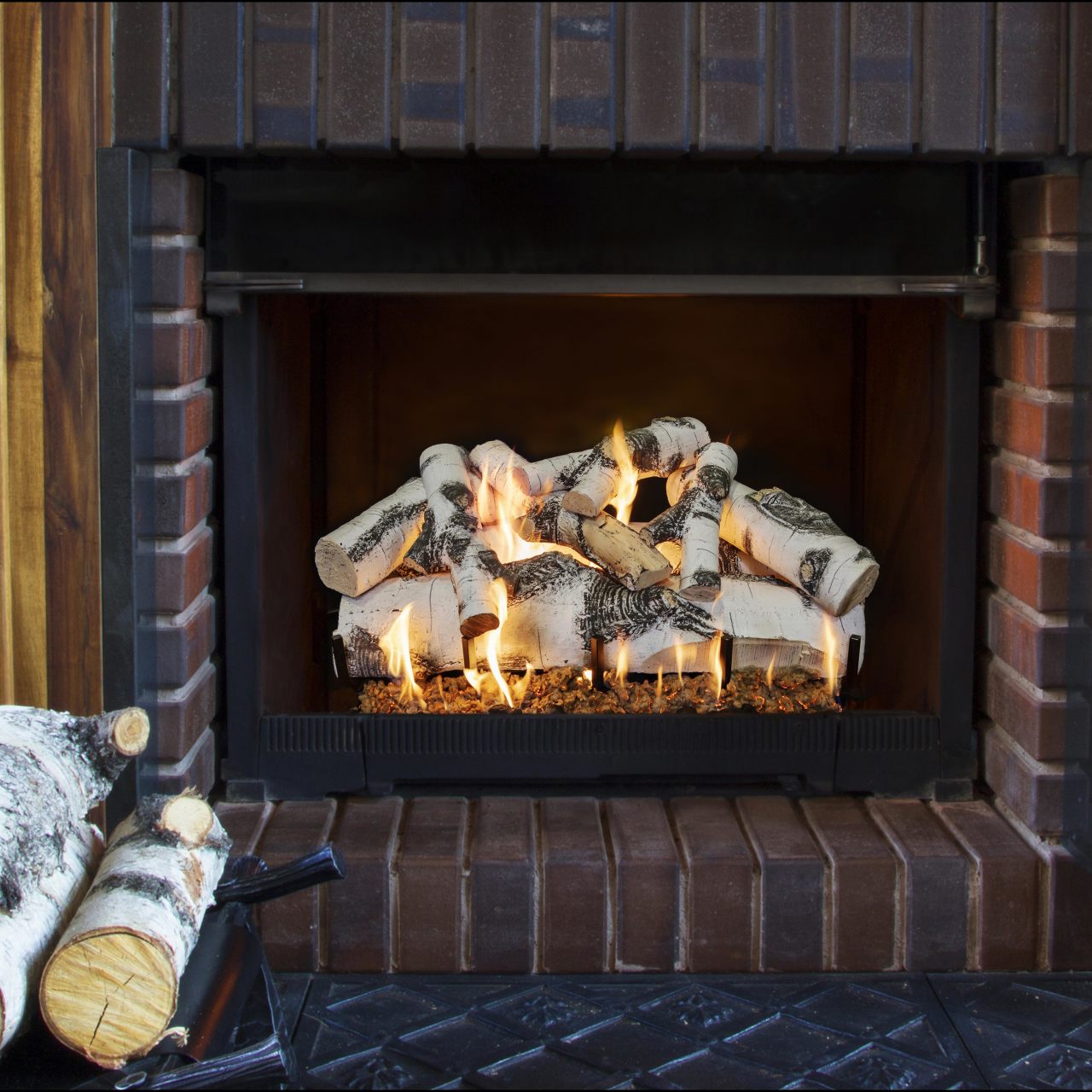 Grand Canyon 24" Quaking Aspen Gas Log Set - Vented