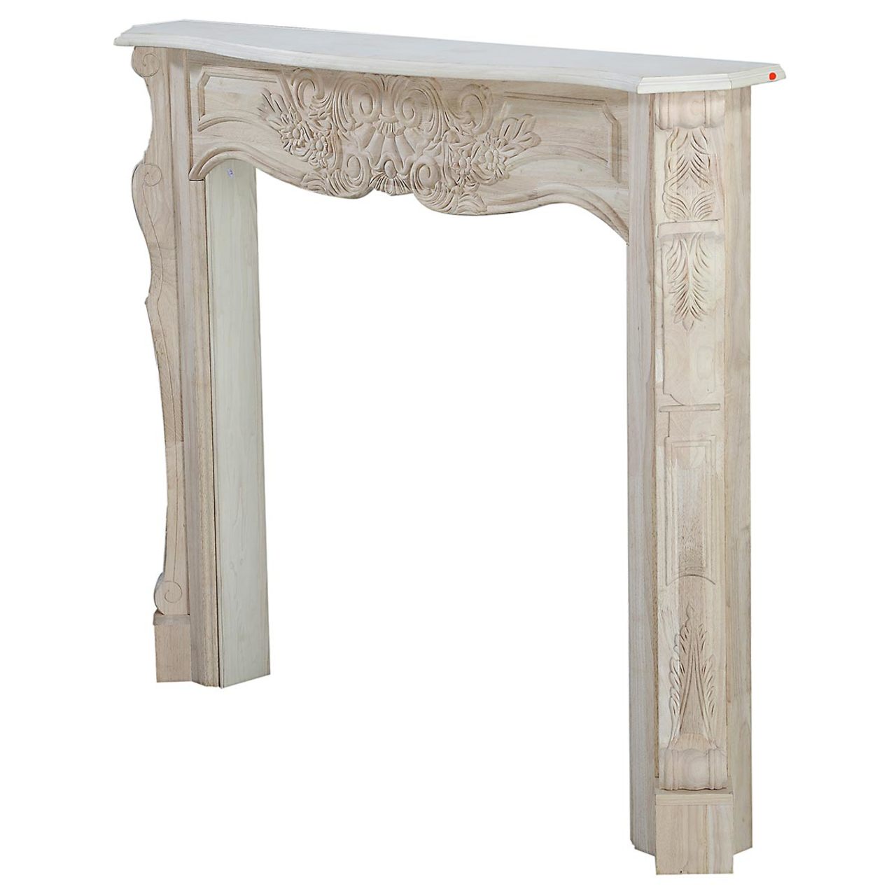 58" Deauville Unfinished Fireplace Surround by Pearl Mantels