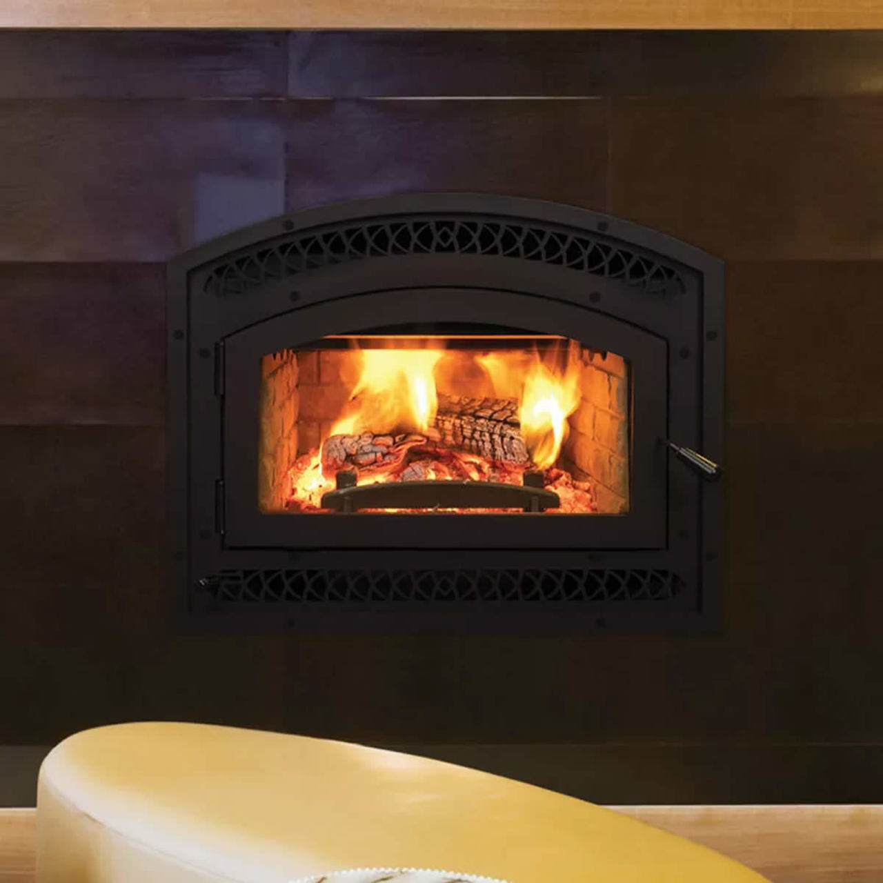Superior EPA Certified CAT Wood-Burning Fireplace | Front Open