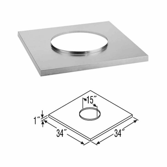 10" DuraTech Chase Top Flashing - 10DT-CTF