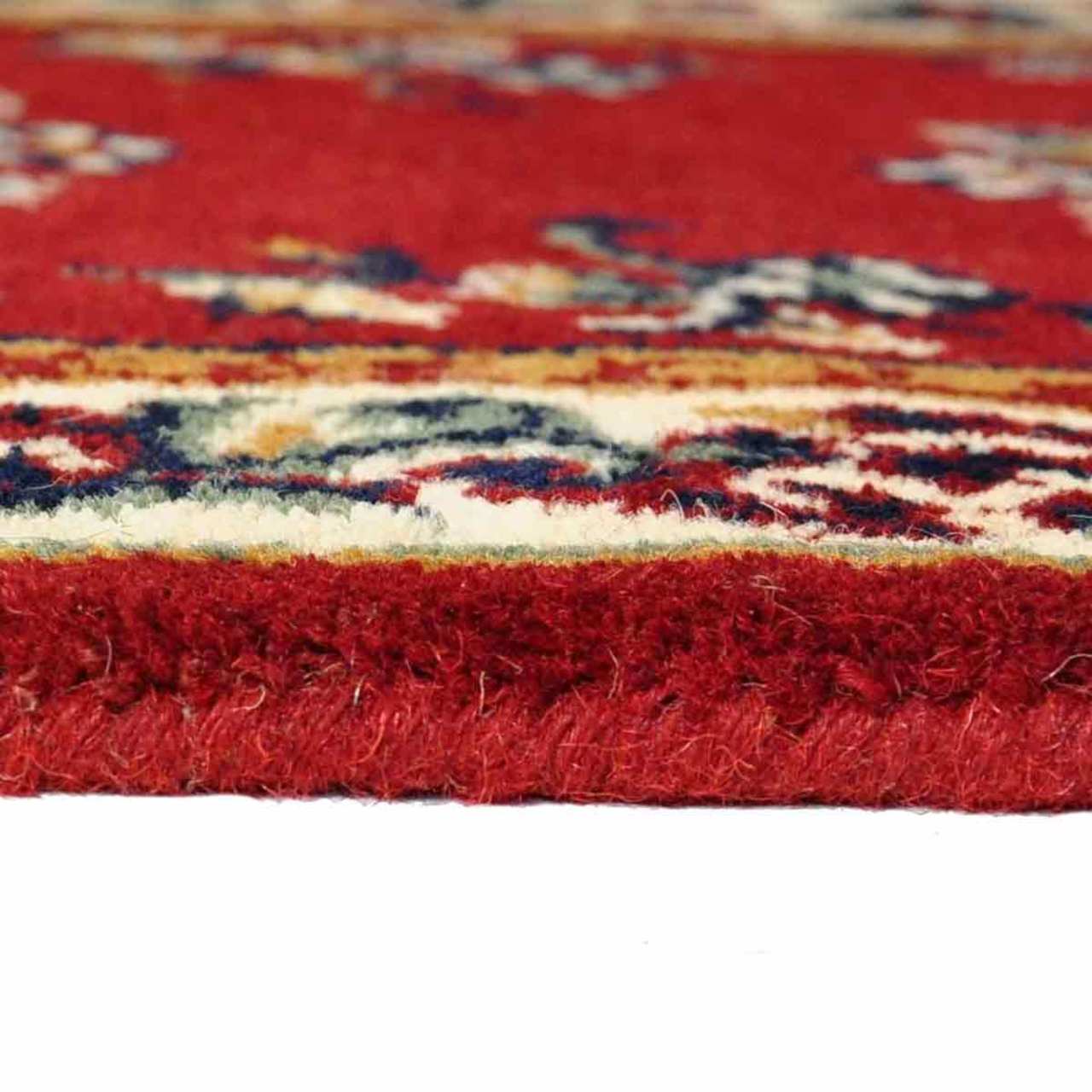 44" Rectangle Burgundy Oriental Fireplace Rug