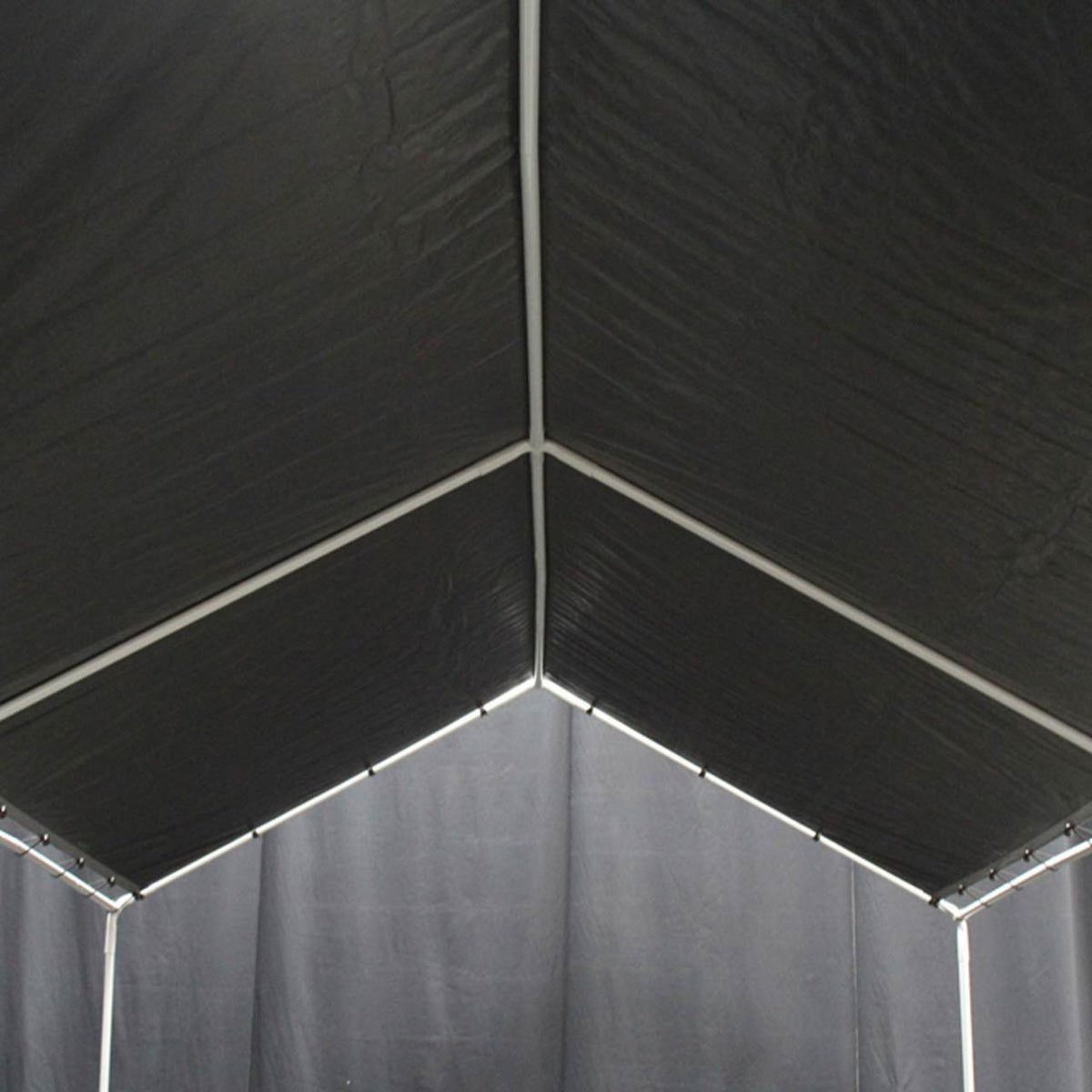 King Canopy 10' x 20' 6-Leg King Canopy with Gray Cover - KMK1PCS