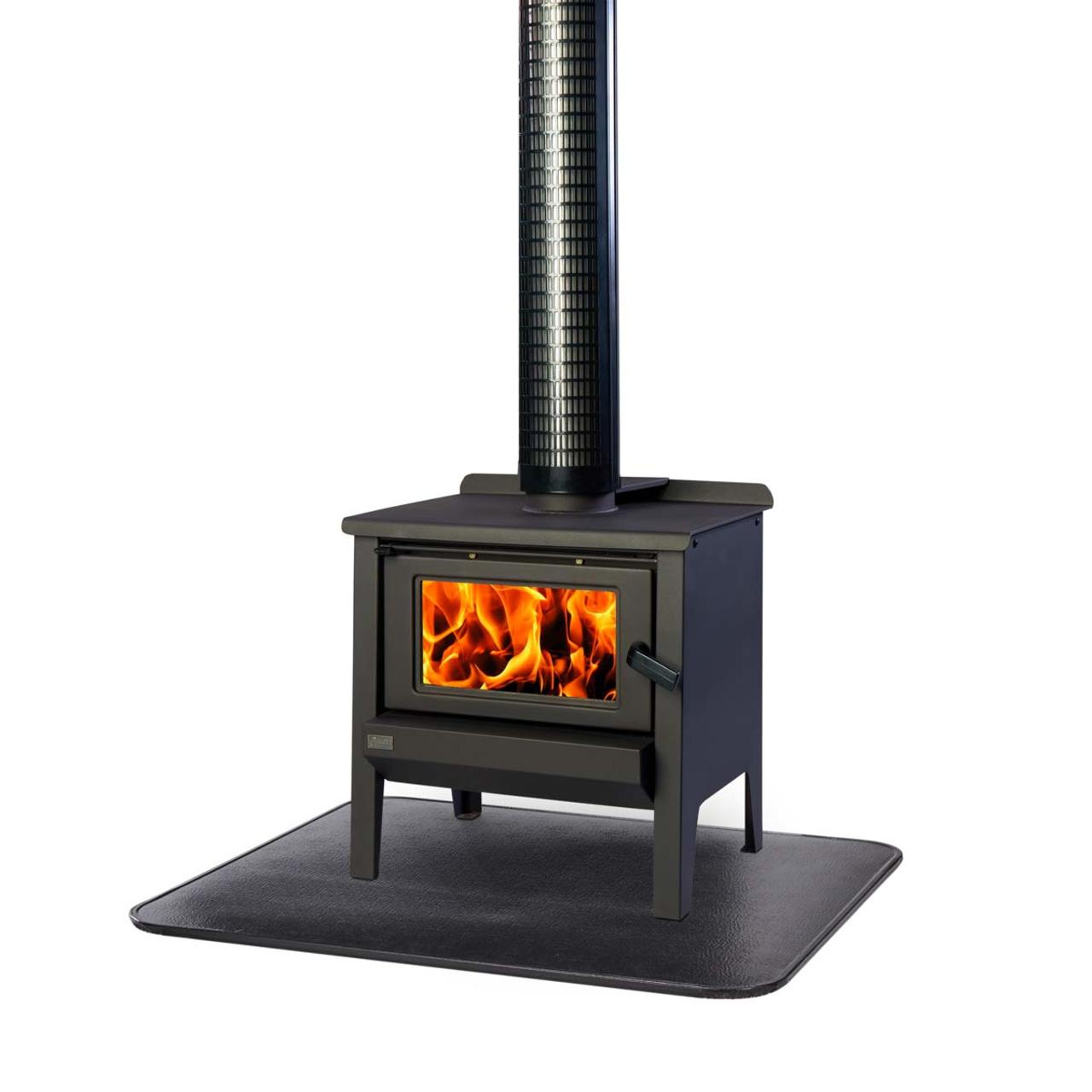 32" X 42" UL 1618 Black Stoveboard