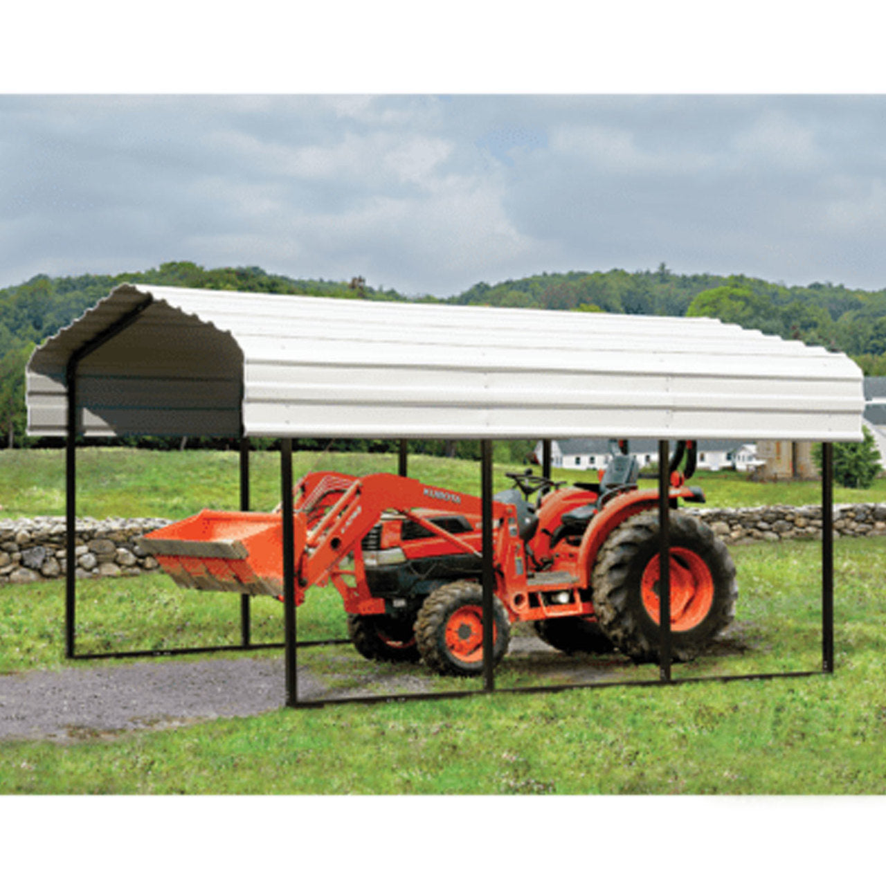 Arrow Carport 10' x 20' x 7 Ft. - Eggshell