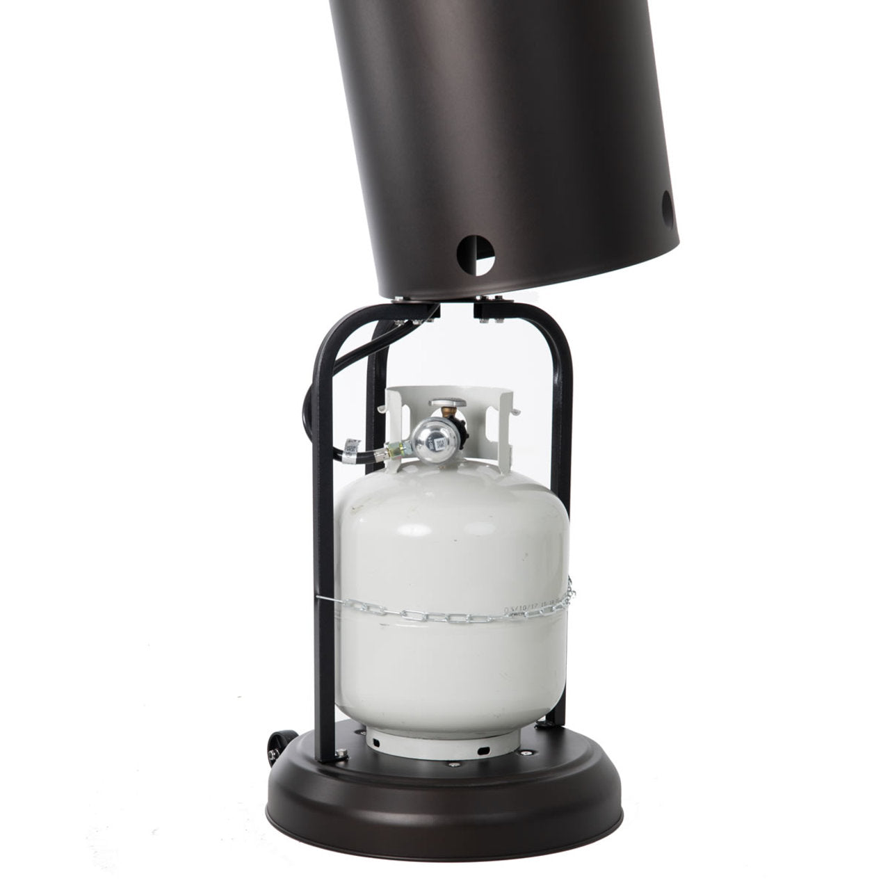 Fire Sense Mocha Finish Patio Heater with Table - 65264
