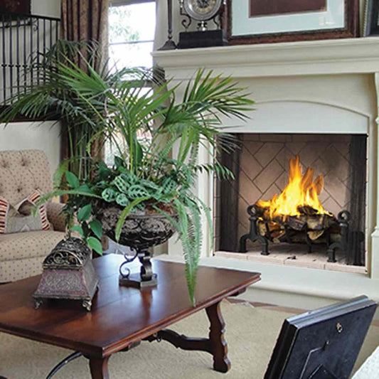 36" Superior Masonry Wood Burning Fireplace