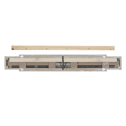 Adjustable Emory Surround Shelf by Pearl Mantels - White