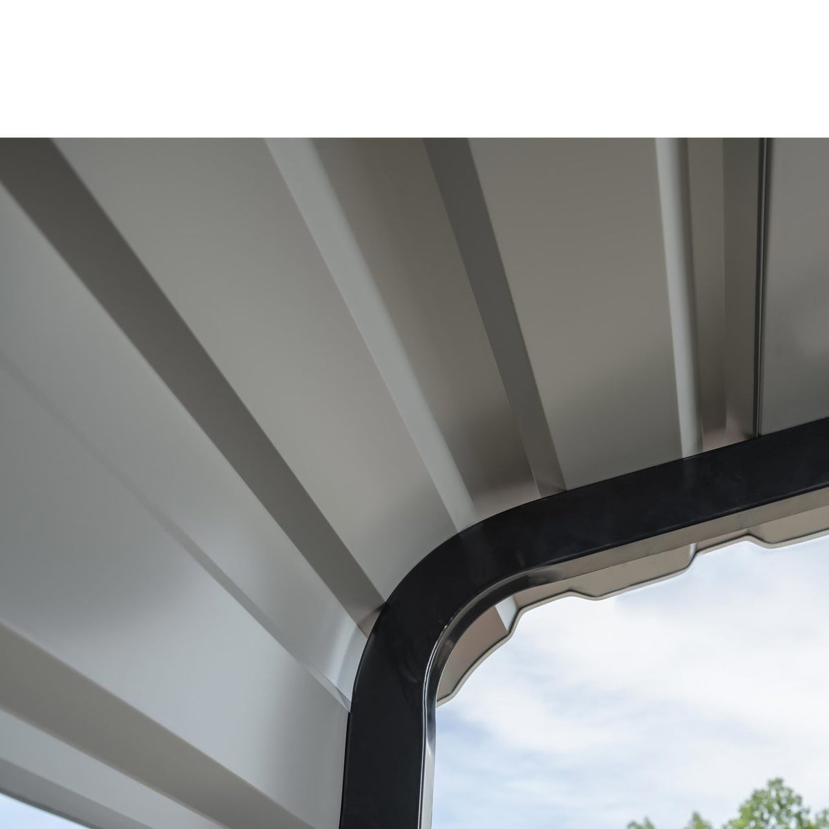 Arrow 10' x 20' x 9' Carport - Eggshell