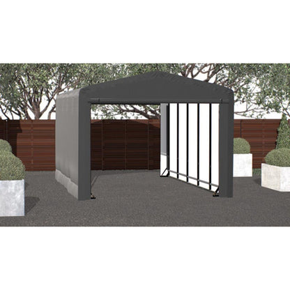 ShelterTube 12 x 23 x 10 Wind & Snow-Load Rated Garage - Gray
