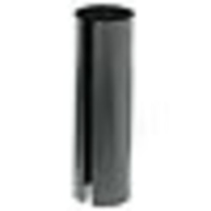 7" x 24" 24-Ga. Snap-Lock Black Stovepipe