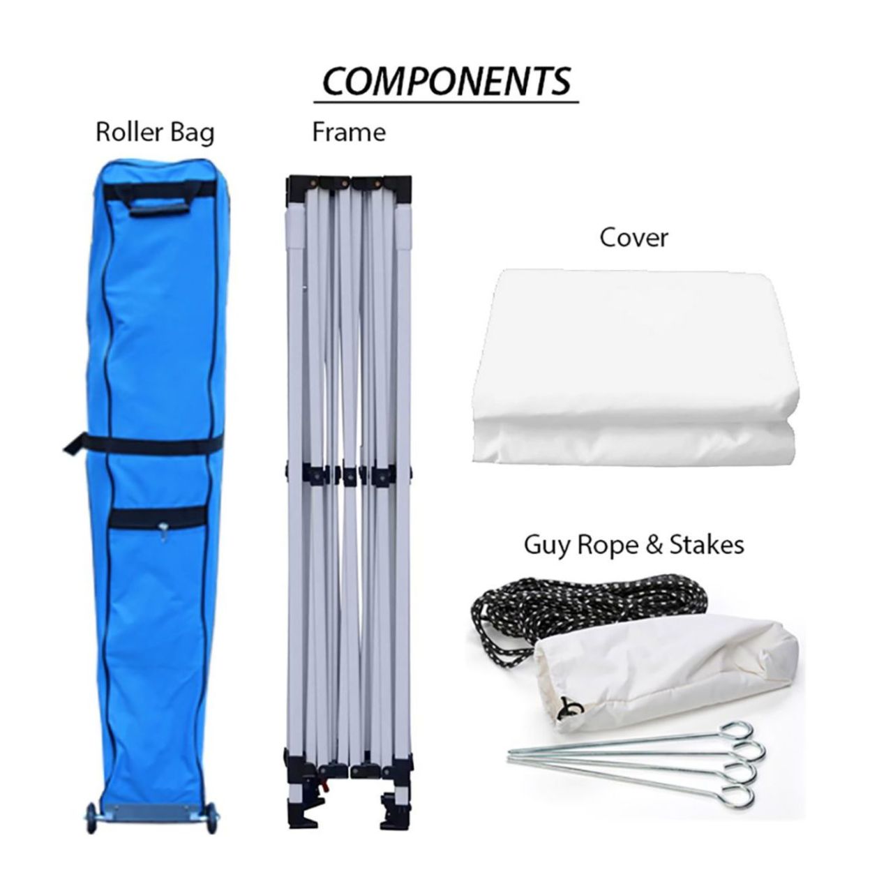 King Canopy  10' x 15' Tuff Tent Canopy - White