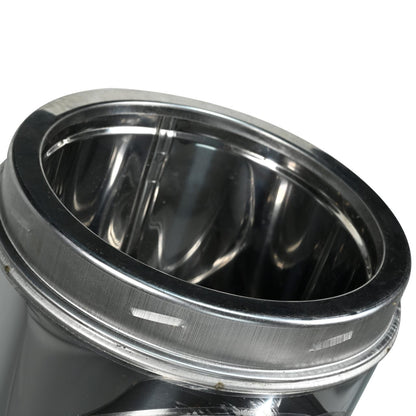 8" DuraTech Stainless Steel Standard Tee with Cap - 8DT-STSS
