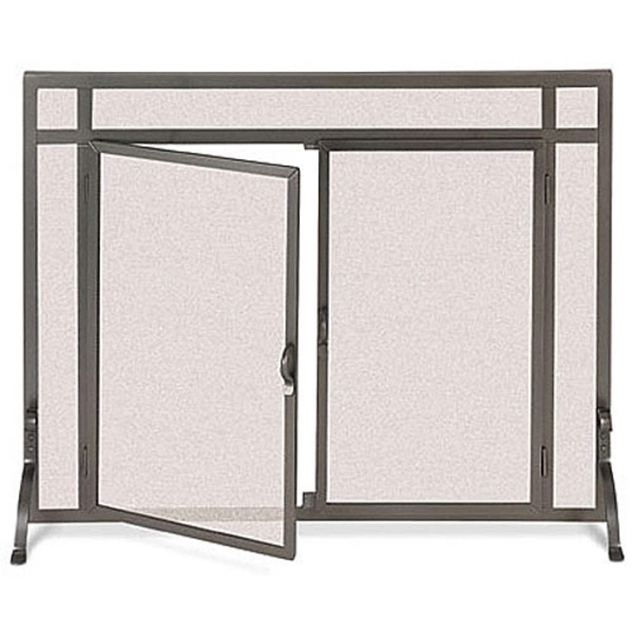 Pilgrim FGND Large Frame Custom Operable Door Fireplace Screen