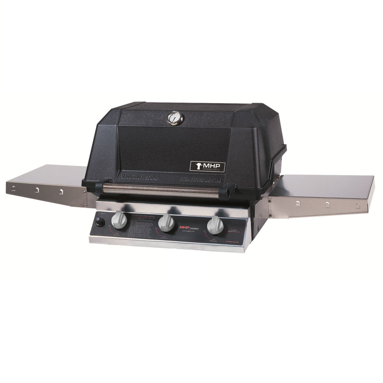 MHP Outdoor Tri-Cast Gas Grill Head with Sear Magic Grids - W3G4DD