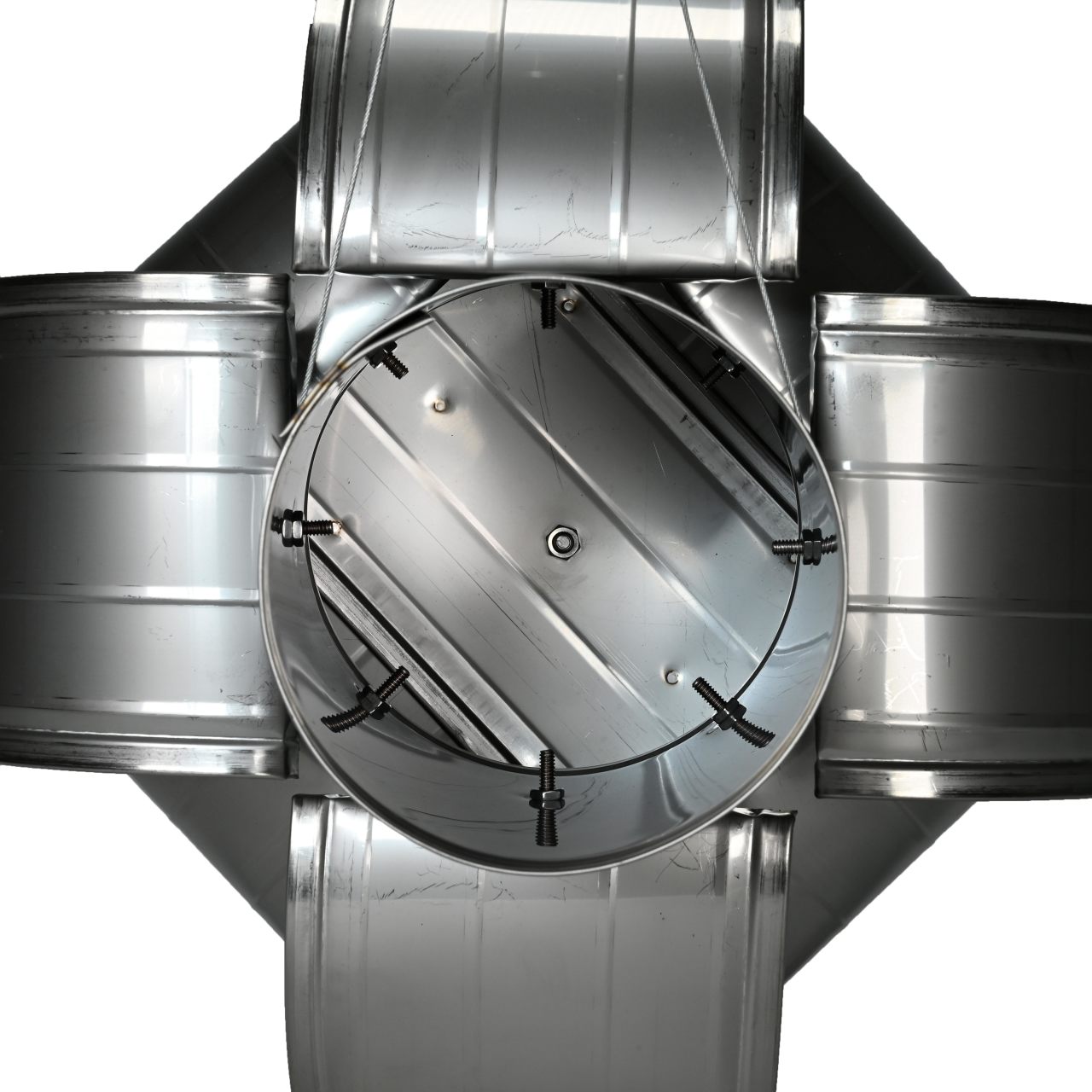 6" Stainless Vacu-Stack Chimney Cap for Class A Chimney Pipe