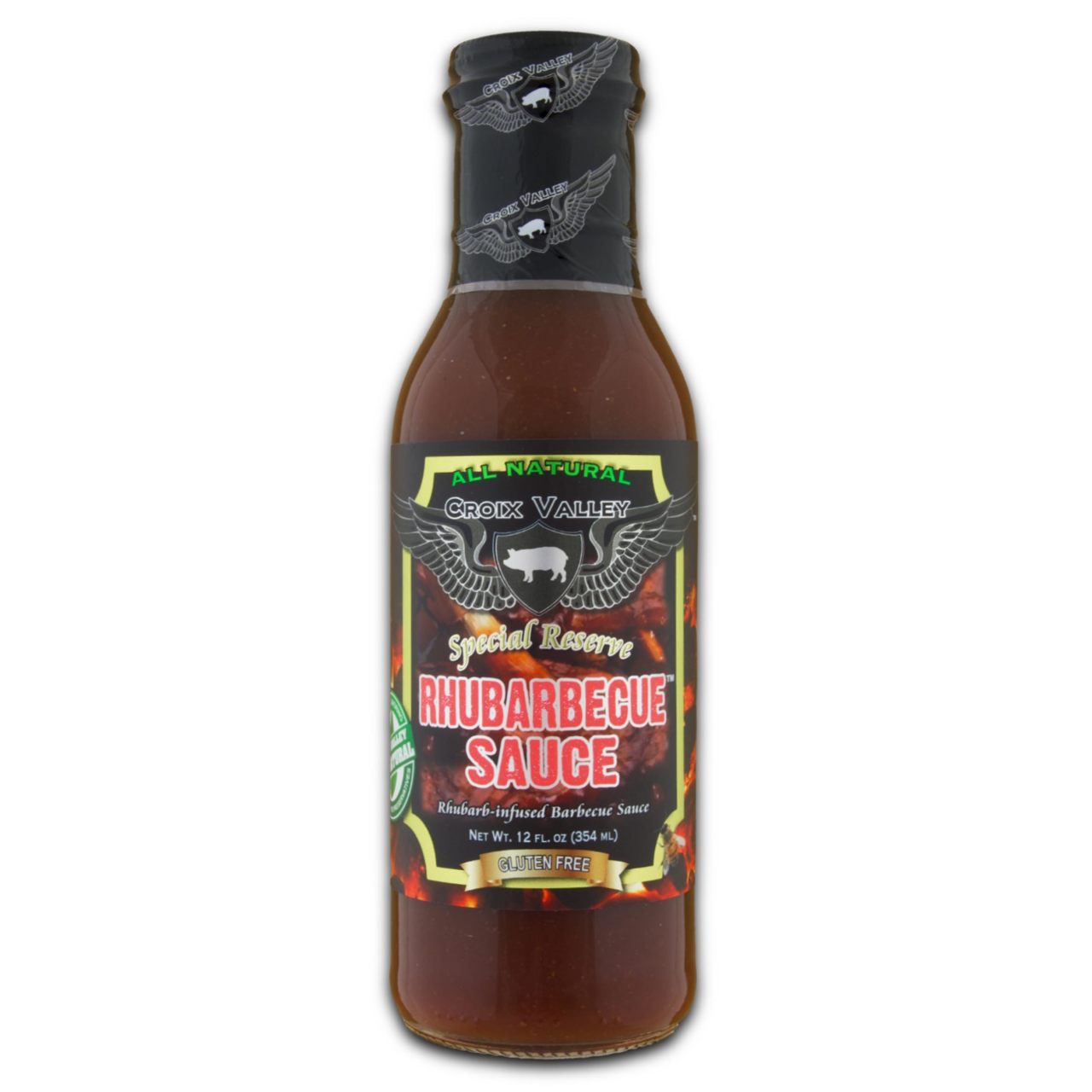 Croix Valley Rhubarbecue Sauce - 12 fl oz (354 ml)
