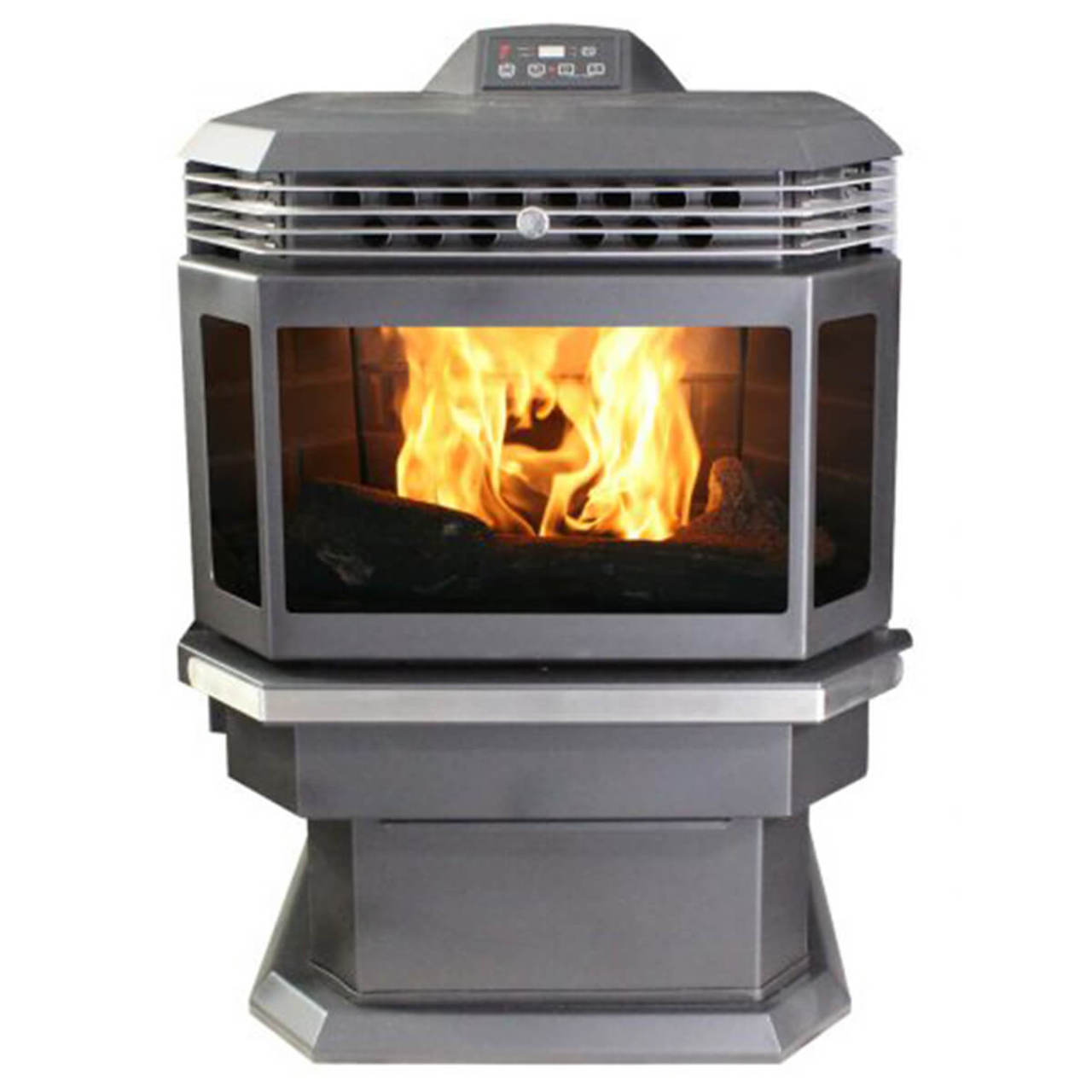 Ashley Bayfront Pellet Stove with 40 lb Hopper - AP5660