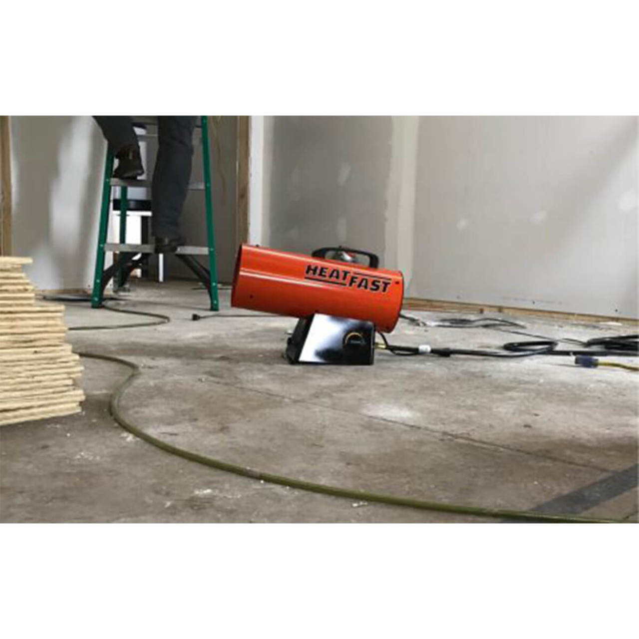 HeatFast 125,000 BTU Portable Propane Forced-Air Heater