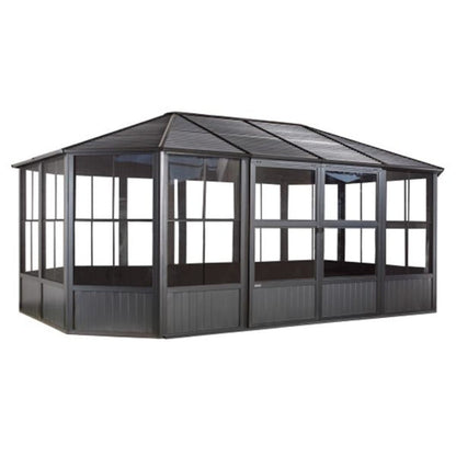 Charleston 12 x 18 Solarium - Dark Gray