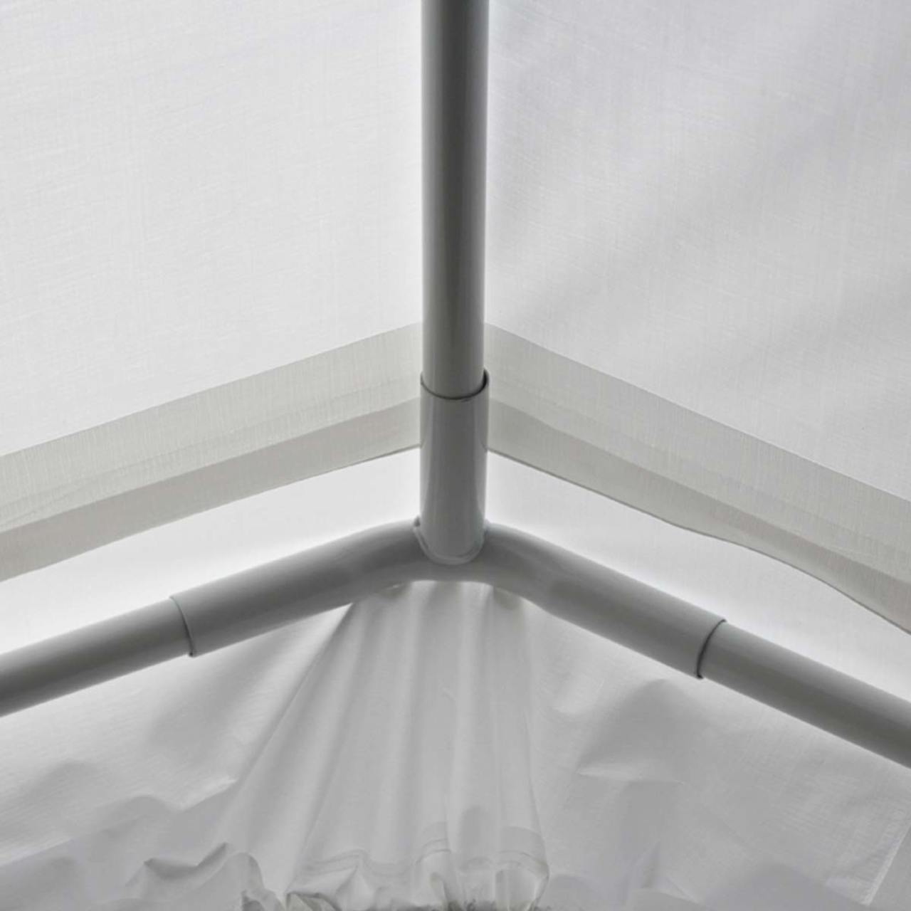 King Canopy  10' x 13' 6 Leg White Universal Canopy