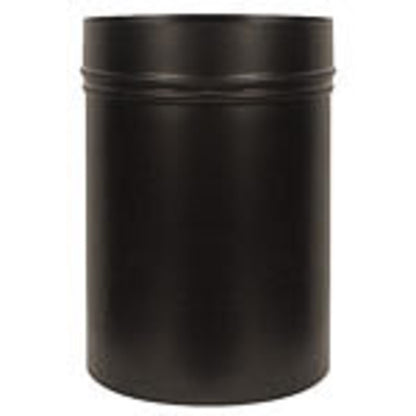 8" 24-Ga. Snap-Lock Black Slip Connector