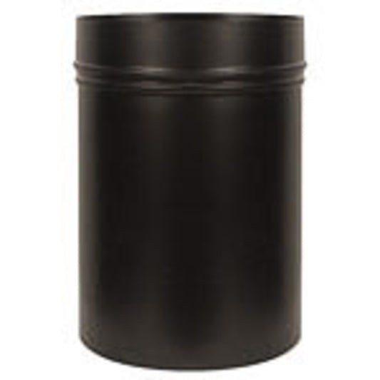 8" 24-Ga. Snap-Lock Black Slip Connector