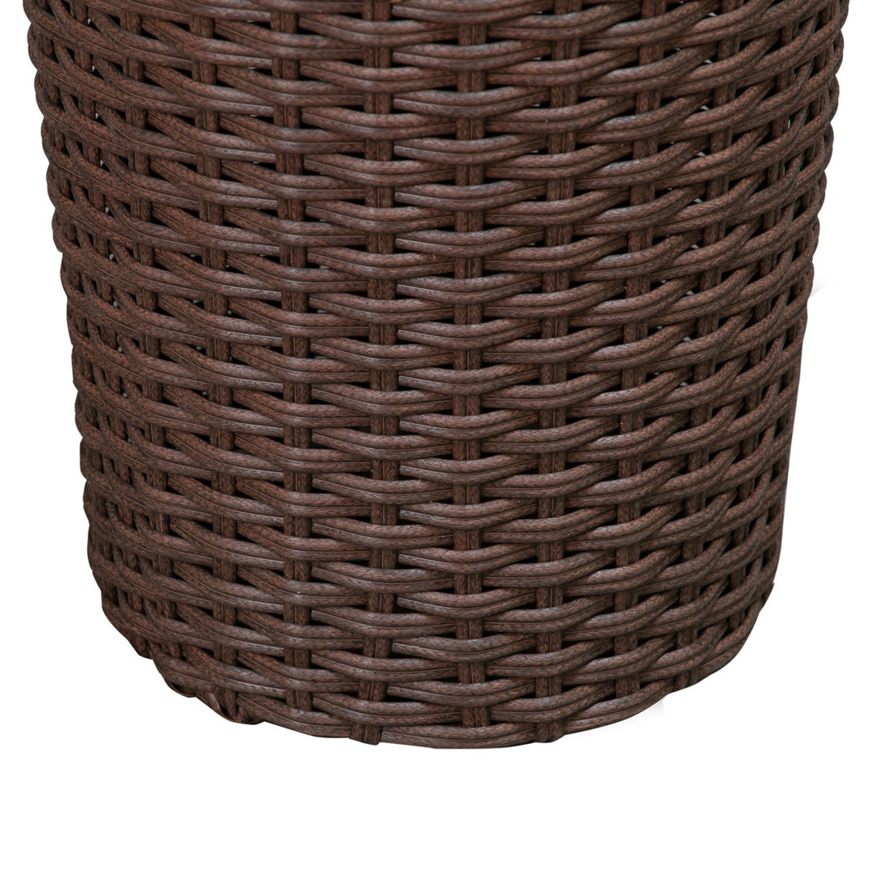Mocha Wicker Planter Set - 2 Piece