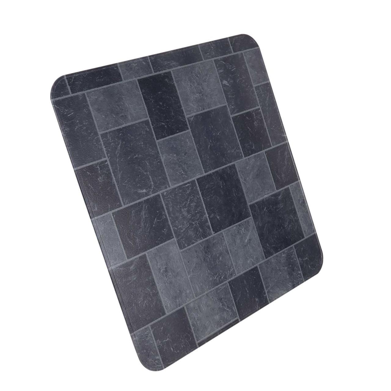36" X 36" UL 1618 Gray Slate Stoveboard
